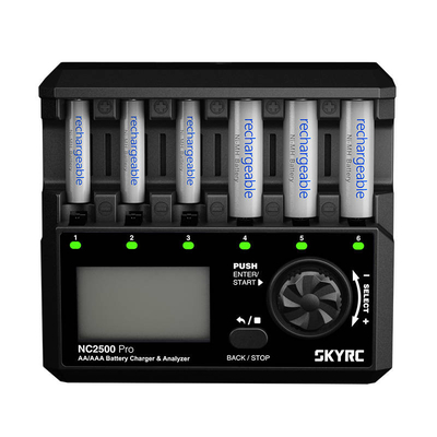 Product Τροφοδοτικό για Τηλεκατευθυνόμενα Skyrc NC2500 Pro AA/AAA base image