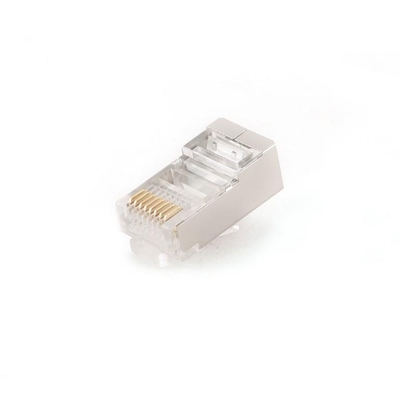 Product Ακροδέκτης Cablexpert 8p8c Rj45 Lan, Ftp, Sftp Cat6, Σακουλάκι 50 Τεμαχίων GM-PLUG6SP base image