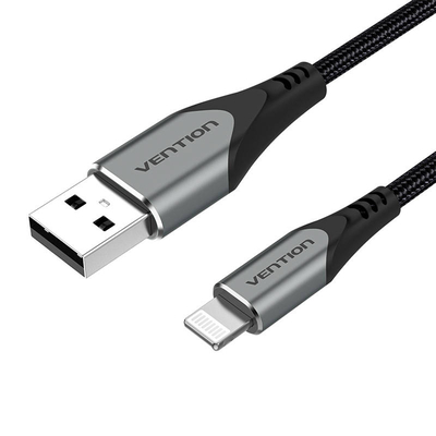 Product Καλώδιο USB to Lightning Vention LABHF 1m (Gray) base image