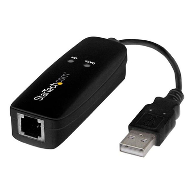 Product USB StarTech External Dial-up Fax Modem USB56KEMH2 base image