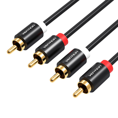 Product Καλώδιο 2RCA to 2RCA Vention VAB-R06-B200 2m (black) base image
