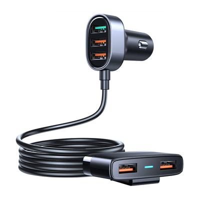 Product Φορτιστής Αυτοκινήτου Joyroom JR-CL03 Pro 45W 5-Port USB (black) base image