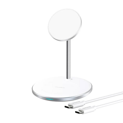 Product Ασύρματος Φορτιστής Choetech T581-F with stand (white) base image