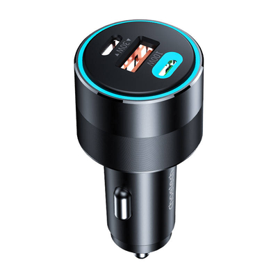 Product Φορτιστής Αυτοκινήτου Choetech TC0011 130W 2x USB C 1x USB A (black) base image