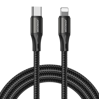 Product Καλώδιο USB to Lightning 20W 1m Joyroom S-1024N1-PD (black) base image
