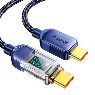 Product Καλώδιο USB do USB-C 100W 1.2m Joyroom S-CC100A4 (niebieski) base image