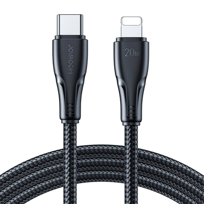 Product Καλώδιο USB Surpass Typ C Lightning 3m Joyroom S-CL020A11 (Black) base image