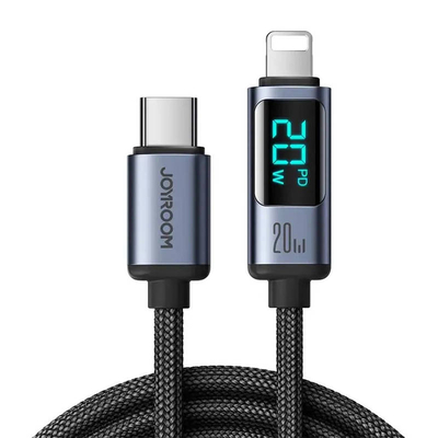 Product Καλώδιο USB Typ C Prism Lightning 1.2m Joyroom S-CL020A16 (Black) base image