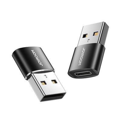Product Αντάπτορας USB Joyroom male-female Type-C (2 pieces) S-H152 (Black) base image