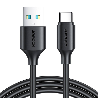 Product Καλώδιο USB to USB-A Type-C 3A 0.25m Joyroom S-UC027A9 (black) base image