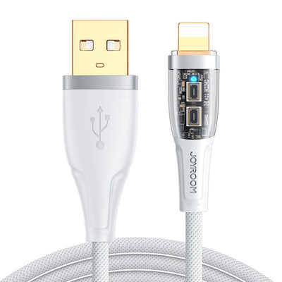 Product Καλώδιο USB to USB-A/Lightning/2.4A/1.2m Joyroom S-UL012A3 (white) base image
