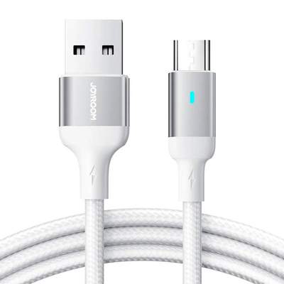 Product Καλώδιο USB to Micro USB-A 2.4A 1.2m Joyroom S-UM018A10 (white) base image