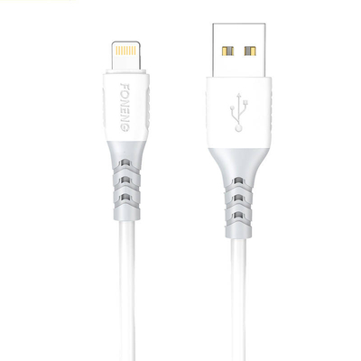 Product Καλώδιο USB to Lightning Foneng X66 20W 3A 1m (white) base image