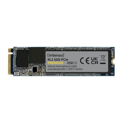 Product Σκληρός Δίσκος SSD 250GB Intenso Premium M.2 PCIe Gen.3x4 2280 base image
