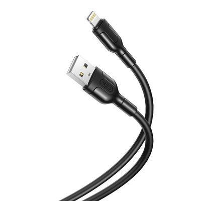 Product Καλώδιο USB to Lightning XO NB212 2.1A 1m (black) base image