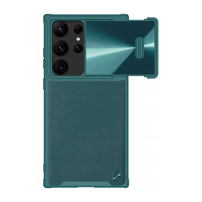 Product Θήκη Nillkin CamShield Leather S για Samsung Galaxy S23 Ultra (Exuberant Green) base image