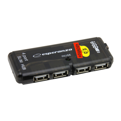 Product USB Hub Esperanza 4 Ports Usb 2.0 Ea112 base image