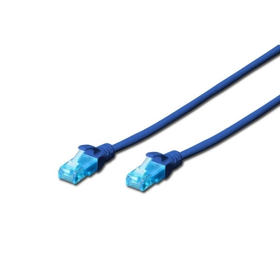 Product Καλώδιο Δικτύου Digitus Cat 5e U-Utp Patch 0,25m Blue base image