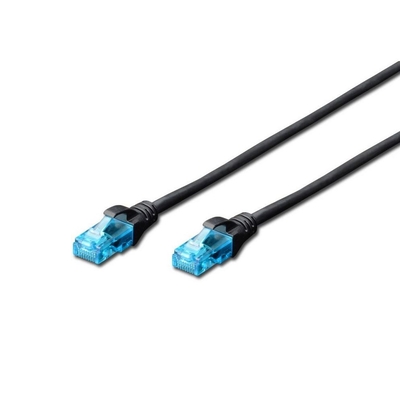 Product Καλώδιο Δικτύου Digitus U/Utp Kat.5e Pvc 1m Black base image