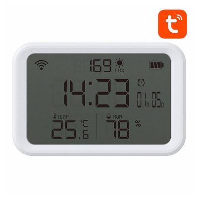 Product Αισθητήρας Smart Temperature and Humidity Sensor WiFi NEO NAS-CW01W TUYA base image
