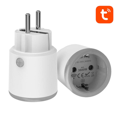 Product Smart Μονόπριζο WiFi NEO NAS-WR10W TUYA 16A base image
