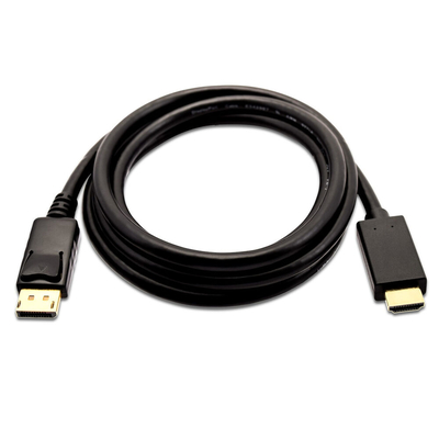 Product Καλώδιο DisplayPort σε HDMI V7 V7DP2HD-03M-BLK-1E Μαύρο base image