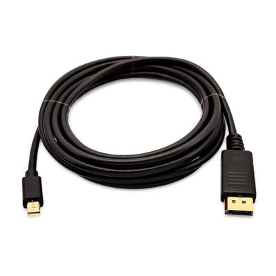 Product Καλώδιο DisplayPort Mini σε DisplayPort V7 V7MDP2DP-03M-BLK-1E Μαύρο base image