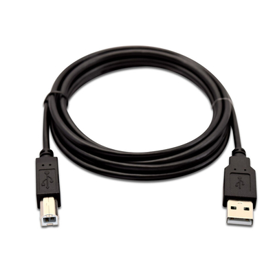 Product Καλώδιο USB A σε USB B V7 V7USB2AB-02M-1E Μαύρο base image