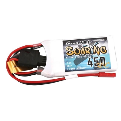 Product Μπαταρία Gens ace G-Tech Soaring 450mAh 7,4V 30C 2S1P JST-SYP base image