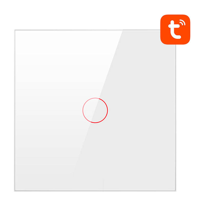 Product Διακόπτης Τοίχου Smart WiFi Avatto TS02-EU-W1 1 way TUYA (white) base image