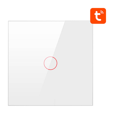 Product Διακόπτης Τοίχου Smart ZigBee Avatto ZTS02-EU-W1 1 Way TUYA (white) base image