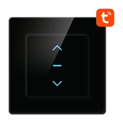 Product Διακόπτης Smart WiFi Roller Shutter Switch Avatto N-CS10-B TUYA (black) base image