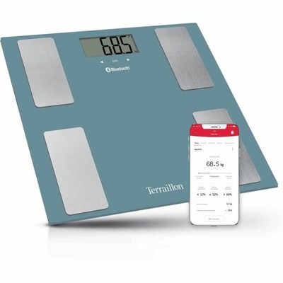 Product Ζυγαριά Μπάνιου Terraillon Smart Connect App Bluetooth 160 kg Μπλε base image