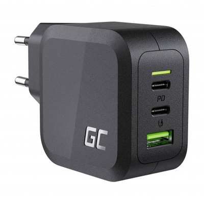 Product Φορτιστής Πρίζας Green Cell GC 65W (2x USB-C Power Delivery, 1x USB-A Quick Charge 3.0) base image