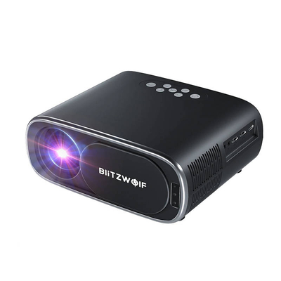 Product Projector BlitzWolf BW-V4 1080p LED beamer Wi-Fi + Bluetooth (black) base image