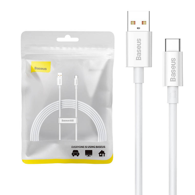 Product Καλώδιο USB-C to USB-C Baseus Superior 100W 2m (white) base image