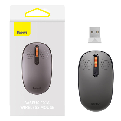 Product Ποντίκι Aσύρματο Baseus F01A 2.4G 1600DPI (frosted grey) base image