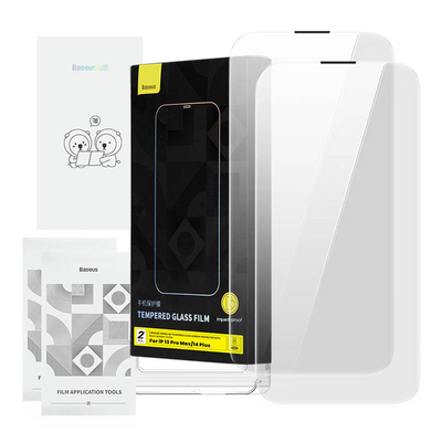 Product Screen Protector Baseus Corning for iPhone 13 Pro Max/14 Plus with built-in dust filter base image