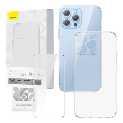 Product Θήκη Transparent and Tempered Glass set Baseus Corning για iPhone 13 Pro base image