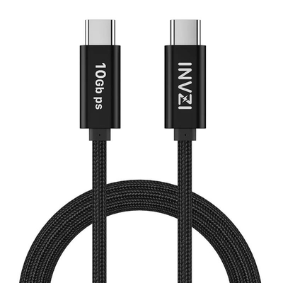 Product Καλώδιο USB-C to USB-C 3.2 Gen2 100W 10Gbps 2m (Black) base image