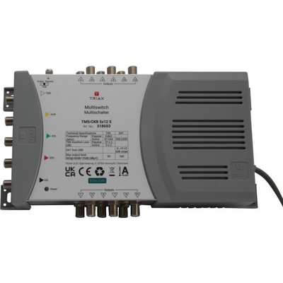 Product Πολυδιακόπτης Δορυφορικών Triax TMS/CKR 5x12 S base image