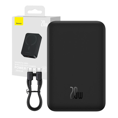 Product Powerbank Baseus Magnetic Mini 20000mAh 20W MagSafe (black) base image