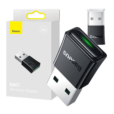 Product Bluetooth Adapter Baseus Wireless Black BA07 base image