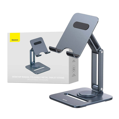 Product Βάση Tablet Biaxial Foldable Metal Stand Baseus (for Tablets) Space Grey base image