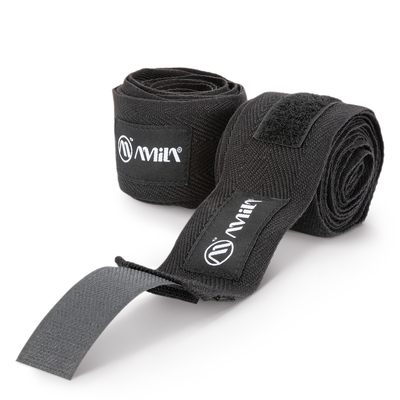 Product Μπαντάζ Πυγμαχίας Amila HandWrap 4,5m Μαύρο base image