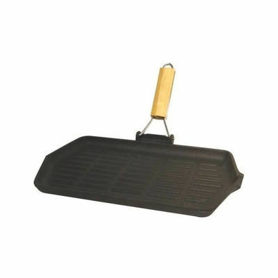 Product Γρίλλ για Ψήσιμο Baumalu Μαύρο Χαλκός ? 28 cm base image