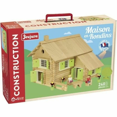 Product Παιχνίδι Μινιατούρα Jeujura Log house 240 Τεμάχια base image
