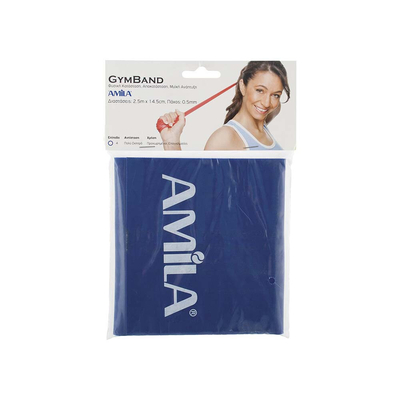 Product Λάστιχο Ενδυνάμωσης Amila 48188 Gym Band 25m Πολύ Σκληρό base image