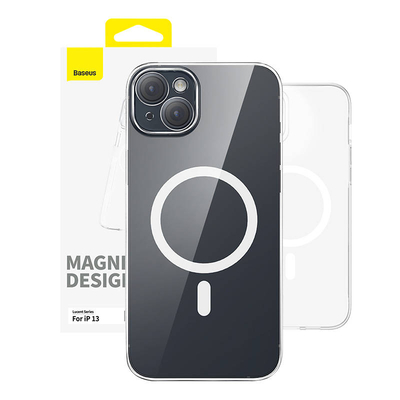 Product Θήκη Magnetic για iP 13 Baseus OS-Lucent Series (Clear) base image