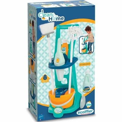 Product Σετ Καθαρισμού και Αποθήκευσης Ecoiffier Clean Home Παιχνίδια 8 Τεμάχια base image
